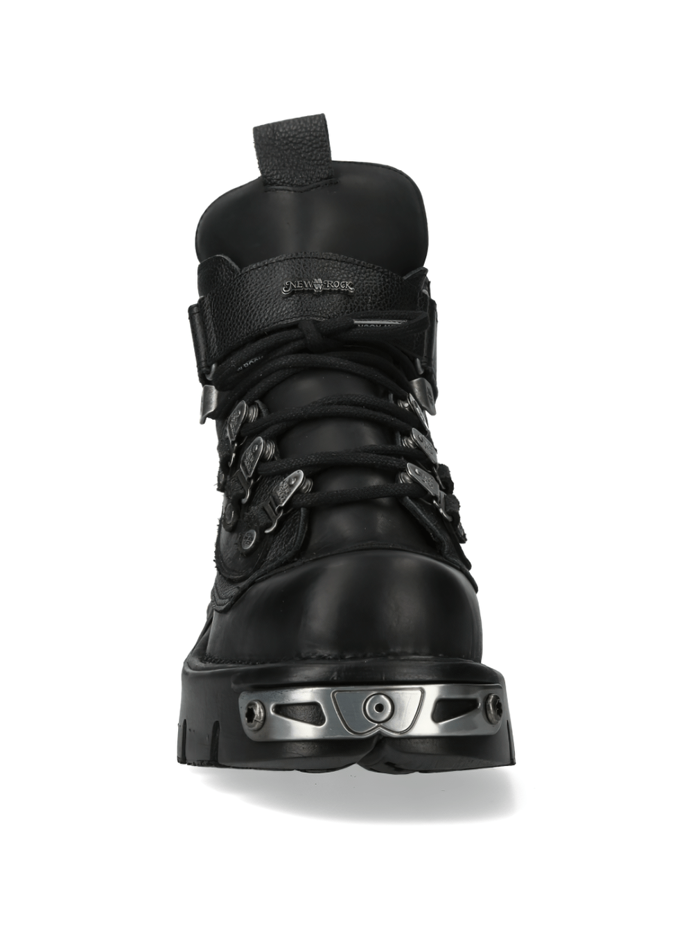 NEW ROCK Gothic Ankle Boots with Metal Details