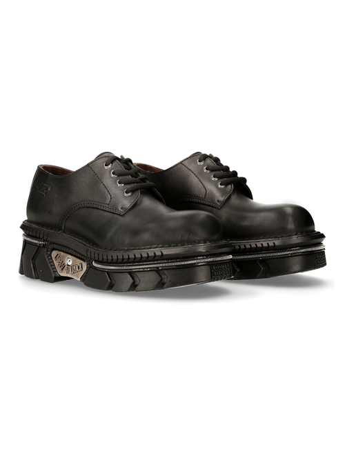 NEUE ROCK Damen Gothic Plateauschuhe mit Schnürdesign