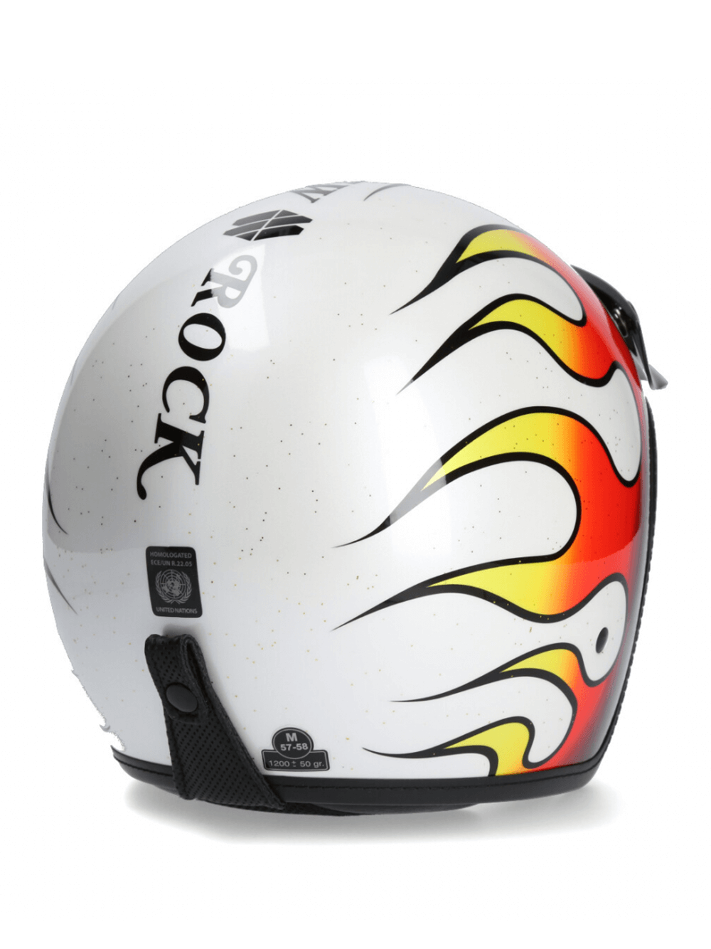 NEW ROCK Biker Motorradhelm mit Klickverschluss