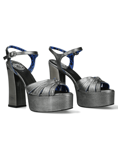 Zapatos de tacón de plataforma NEW ROCK con un audaz estilo urbano