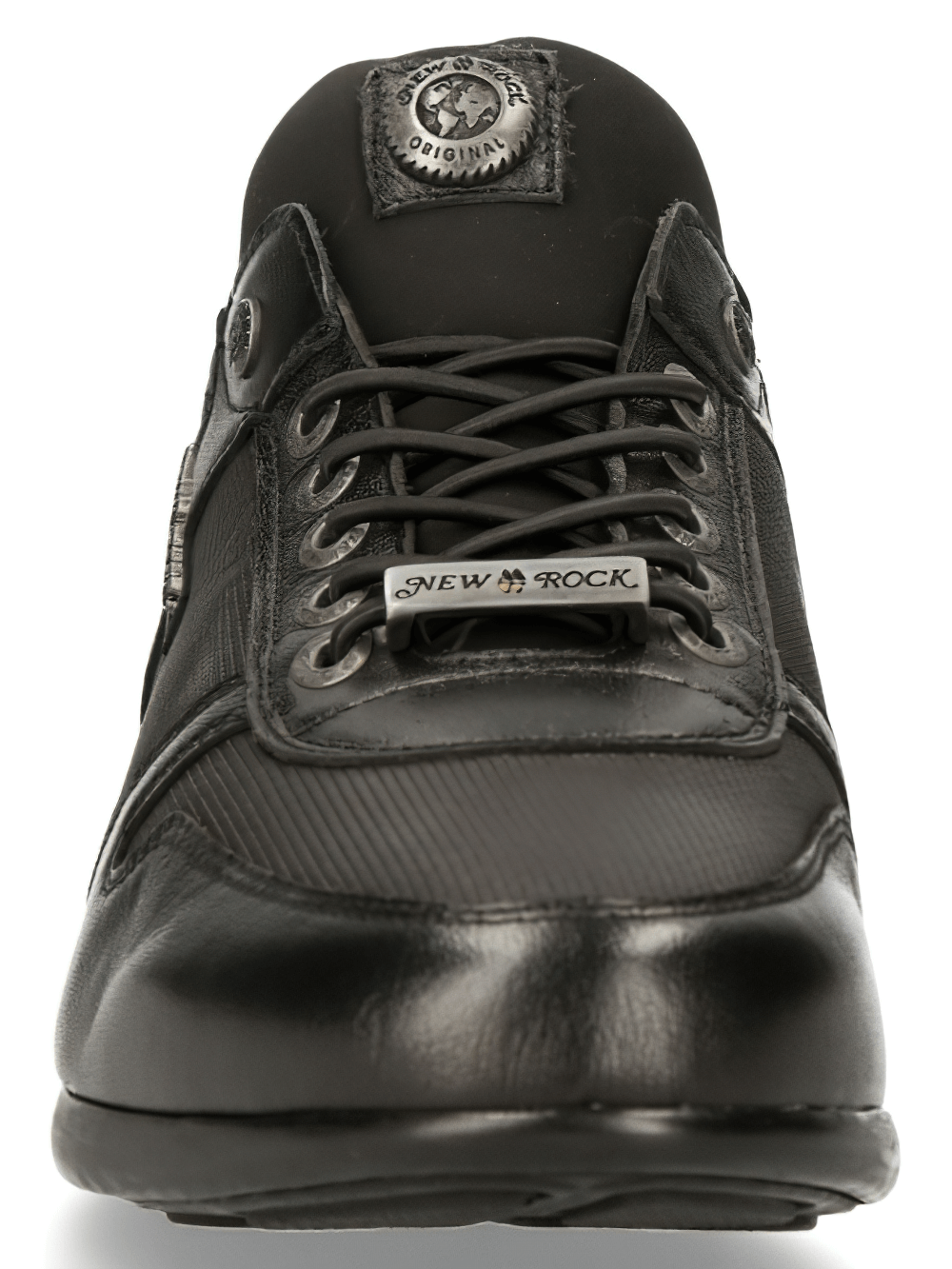 NEW ROCK Punk Genuine Leather Sneakers for Fashion Rebels