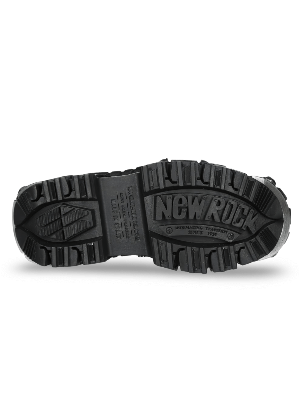 NEW ROCK rugged PU-ultra sole with strong grip for men's Tiger Print Ankle Boots.