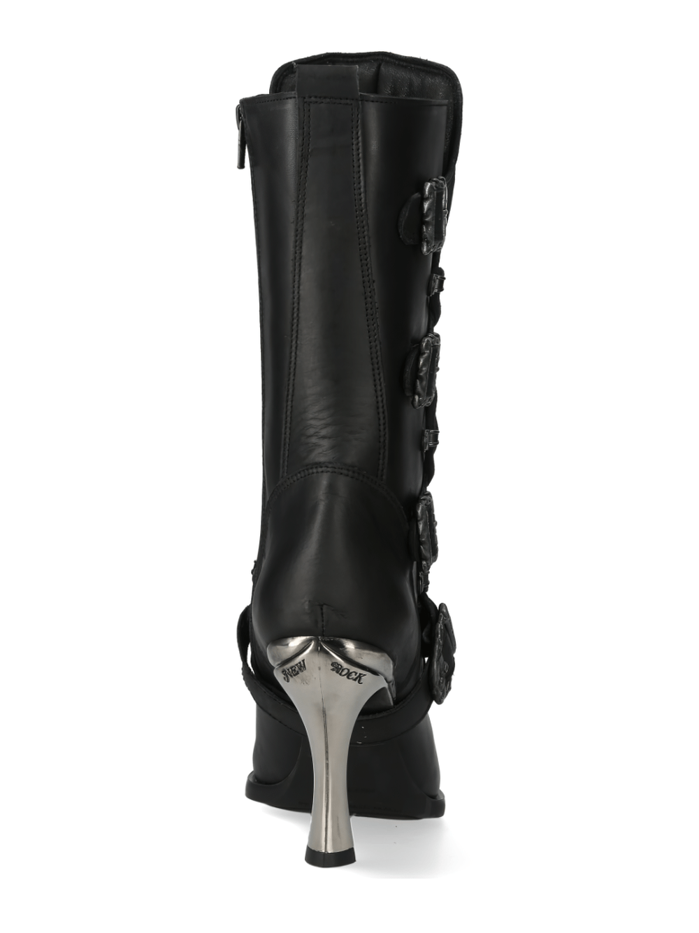 NEW ROCK Urban Gothic High-Heeled Lace-Up Boots