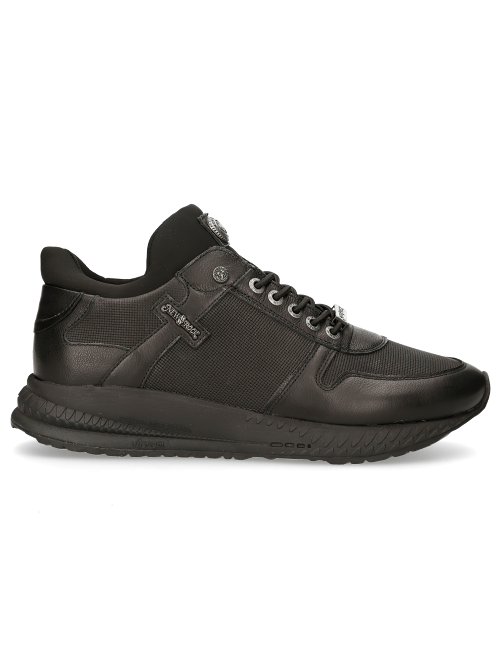 NEW ROCK Urban Lace-Up Genuine Leather Sports Shoes