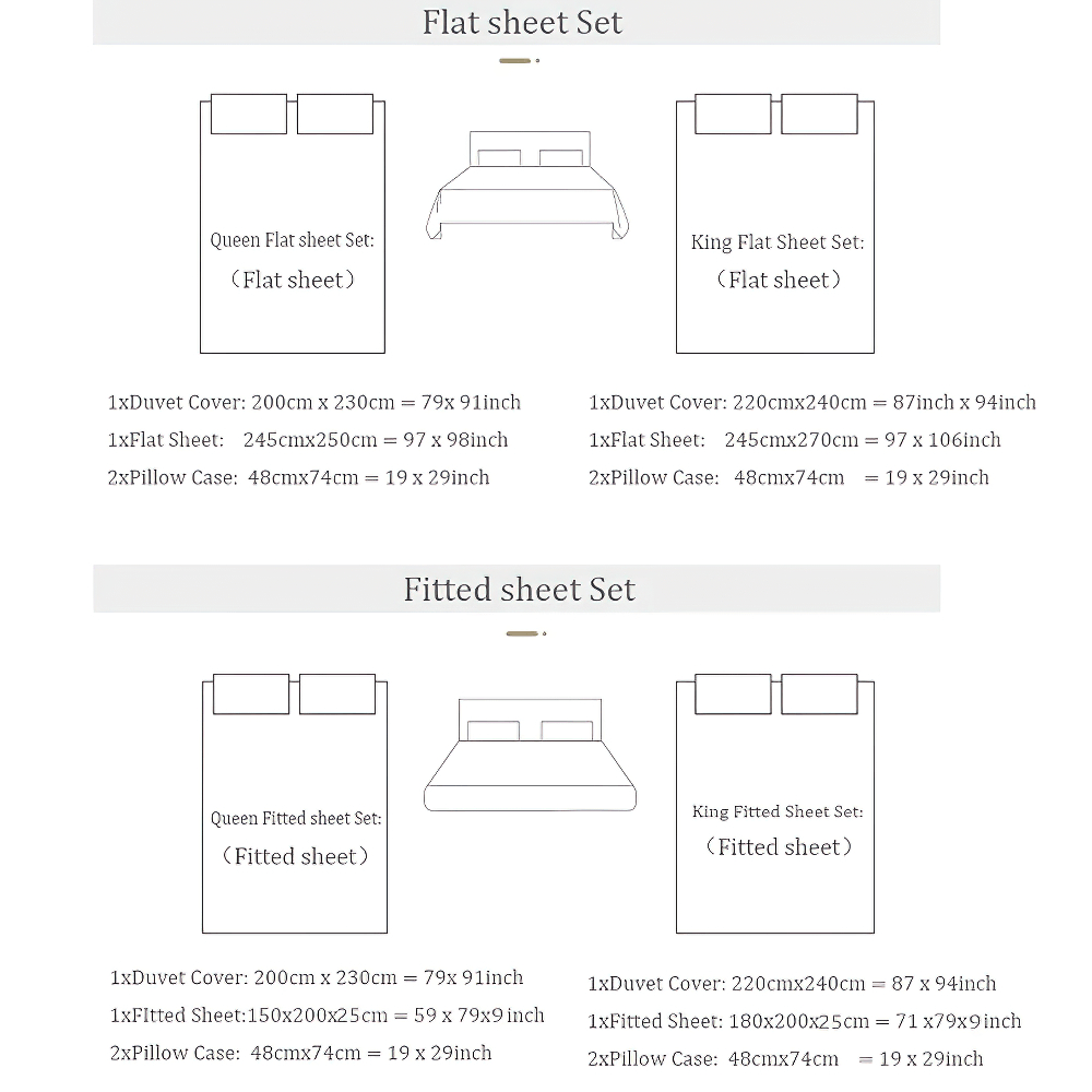 Opulent Egyptian Cotton Satin Jacquard Bedding Set
