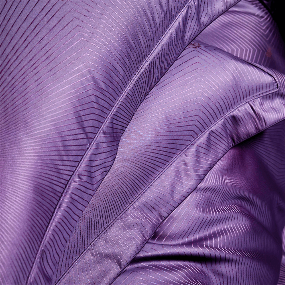Opulent Egyptian Cotton Satin Jacquard Bedding Set