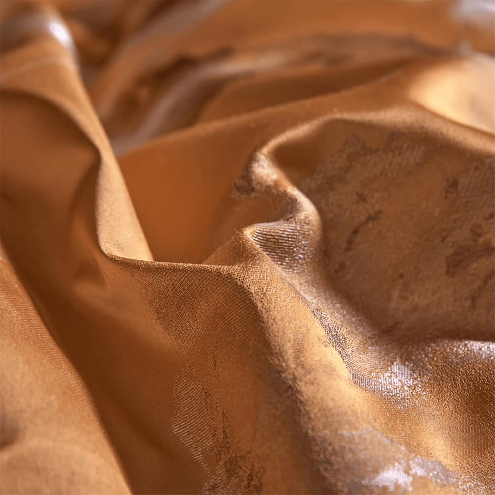 Opulent Egyptian Cotton Satin Jacquard Bedding Set