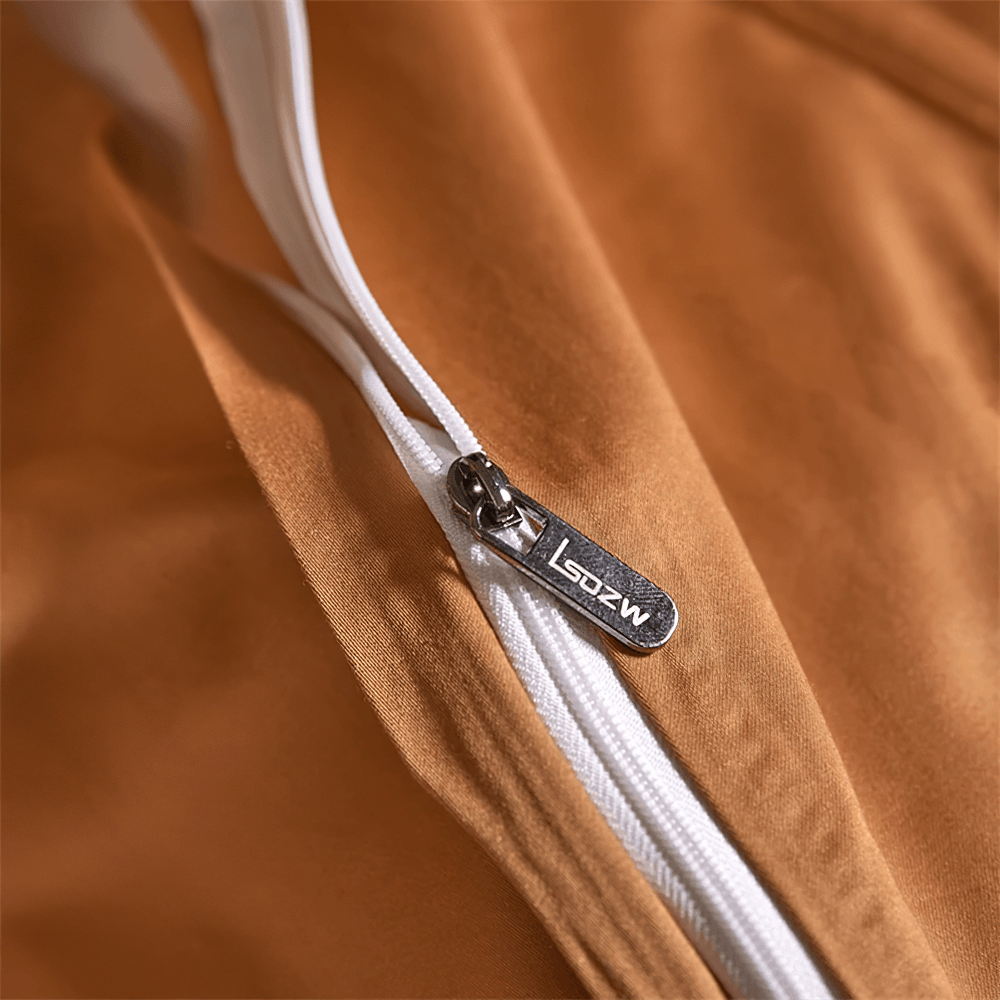 Opulent Egyptian Cotton Satin Jacquard Bedding Set