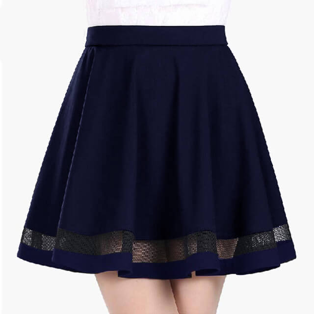 Pleated skirt for Rock Chick / Goth women skirts / Aesthetic Outfits - HARD'N'HEAVY