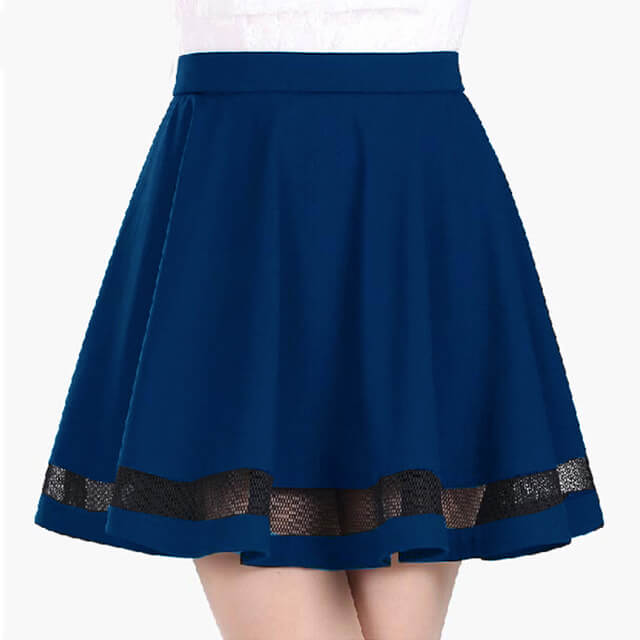 Pleated skirt for Rock Chick / Goth women skirts / Aesthetic Outfits - HARD'N'HEAVY