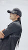 Spiked Bull Skull Chain Gothic Baseball Cap for Rockers showcased in a stylish side profile shot.
