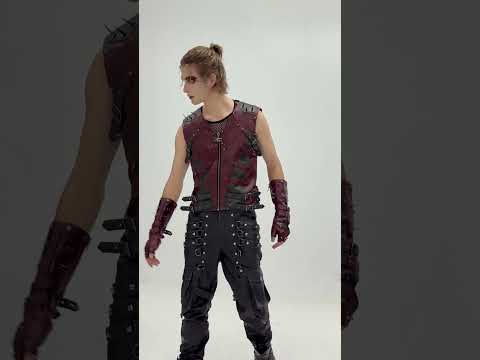 steampunk handschuhe herren Nietenbesetzte Steampunk-Handschuhe für Herren mit Metalldetails