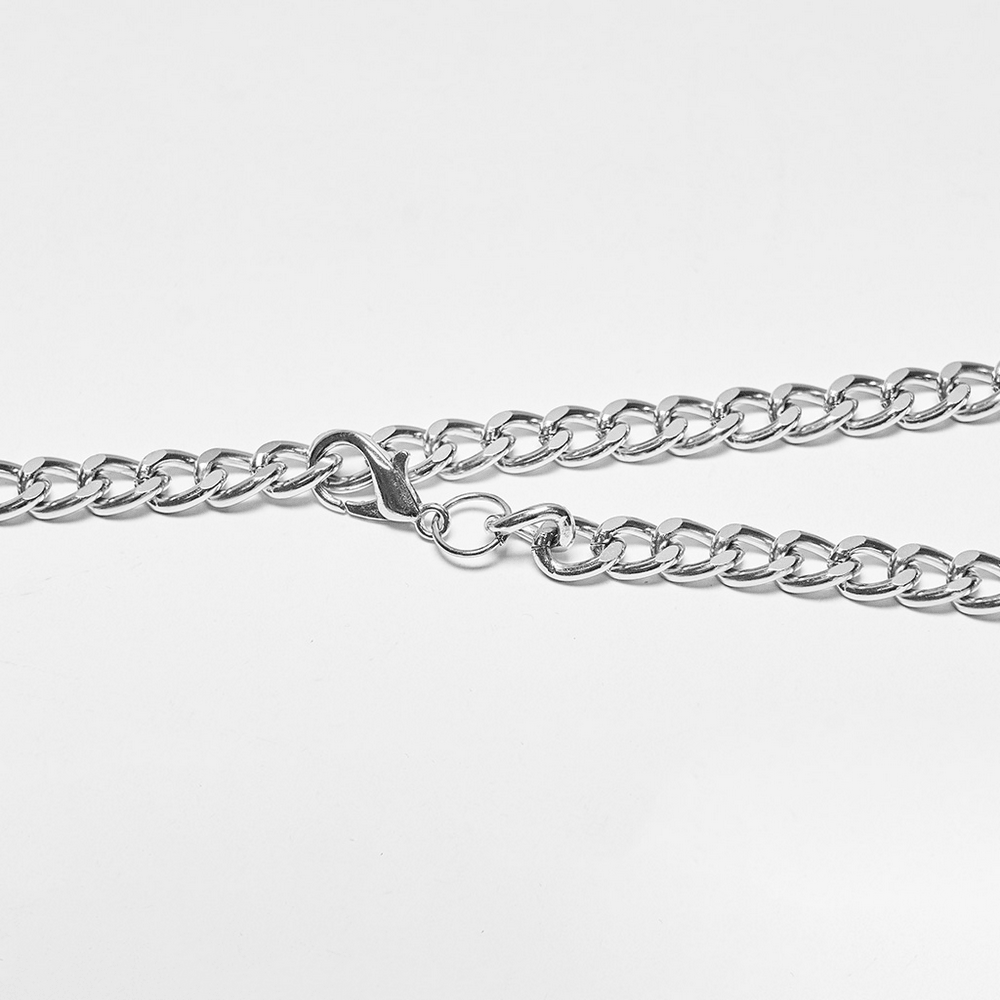 Punk Gothic Layered Metal Chain Body Harness Accessory