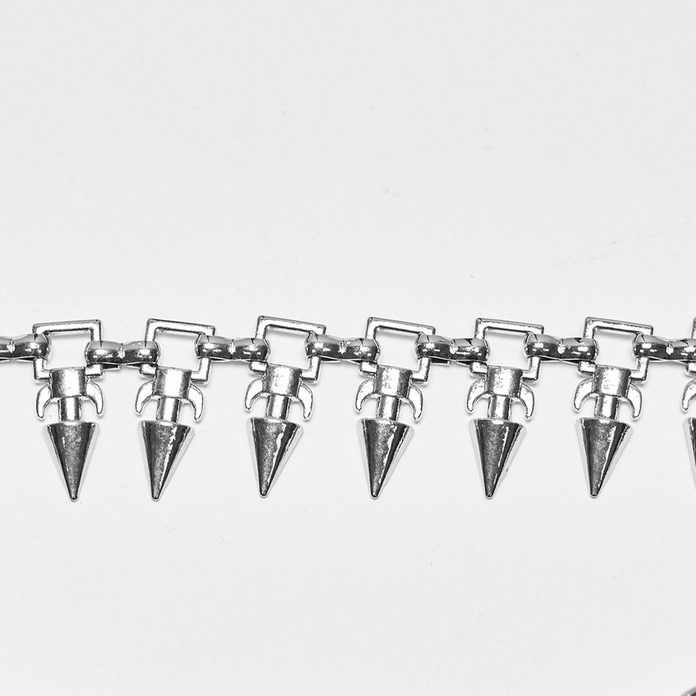 Punk Gothic Layered Metal Chain Body Harness Accessory