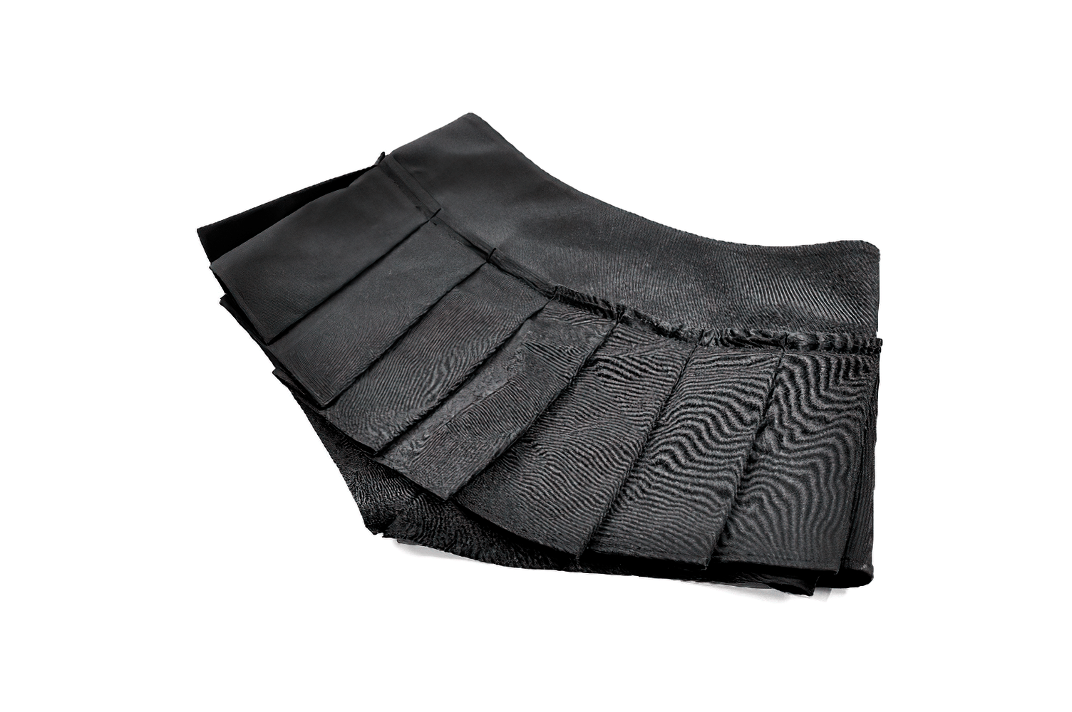Punk High Waist Skort with Eyelets and Skull Zipper, black gothic pleated mini shorts with bold punk attitude