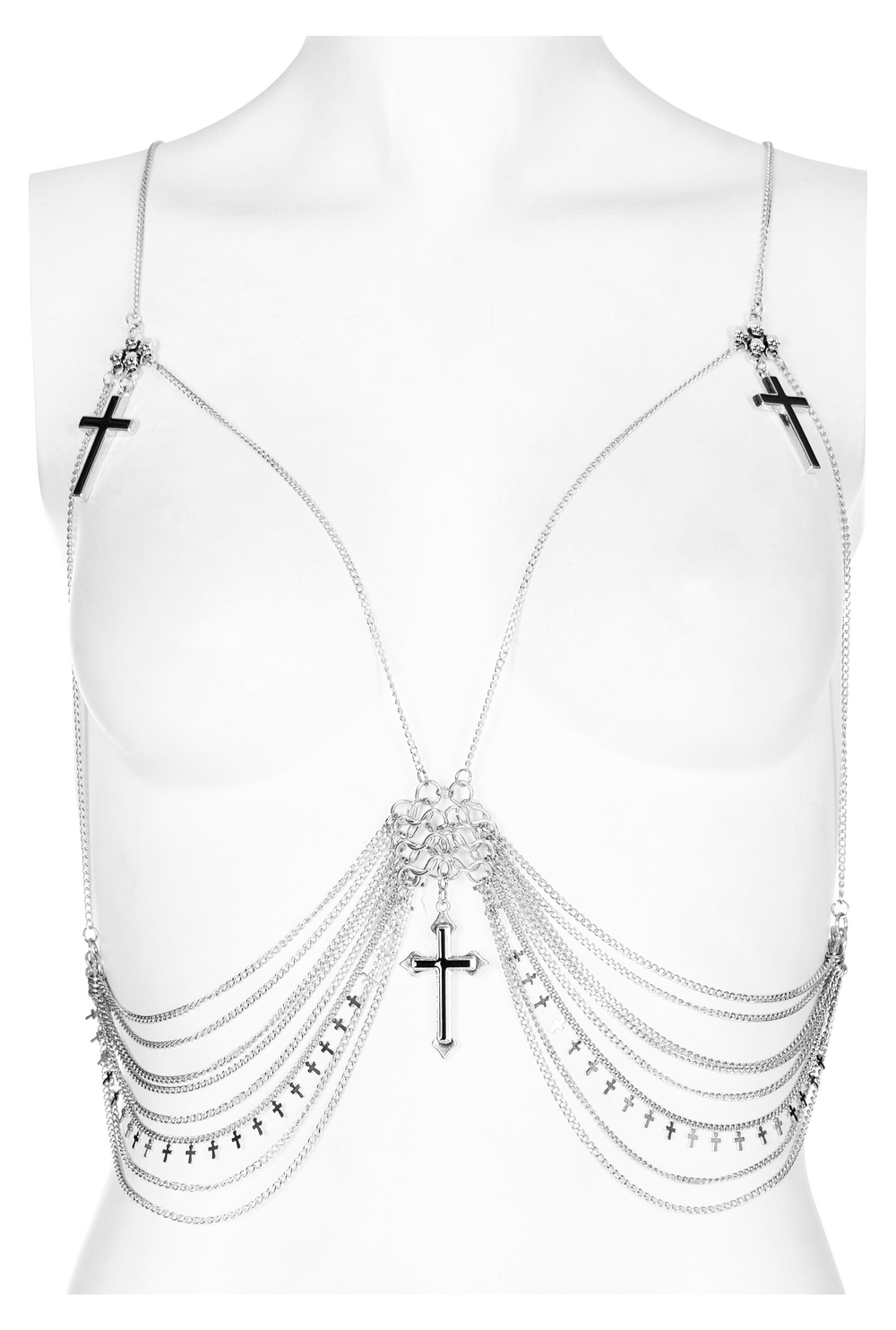 Womens Body Harness For Goth Punk And Rock