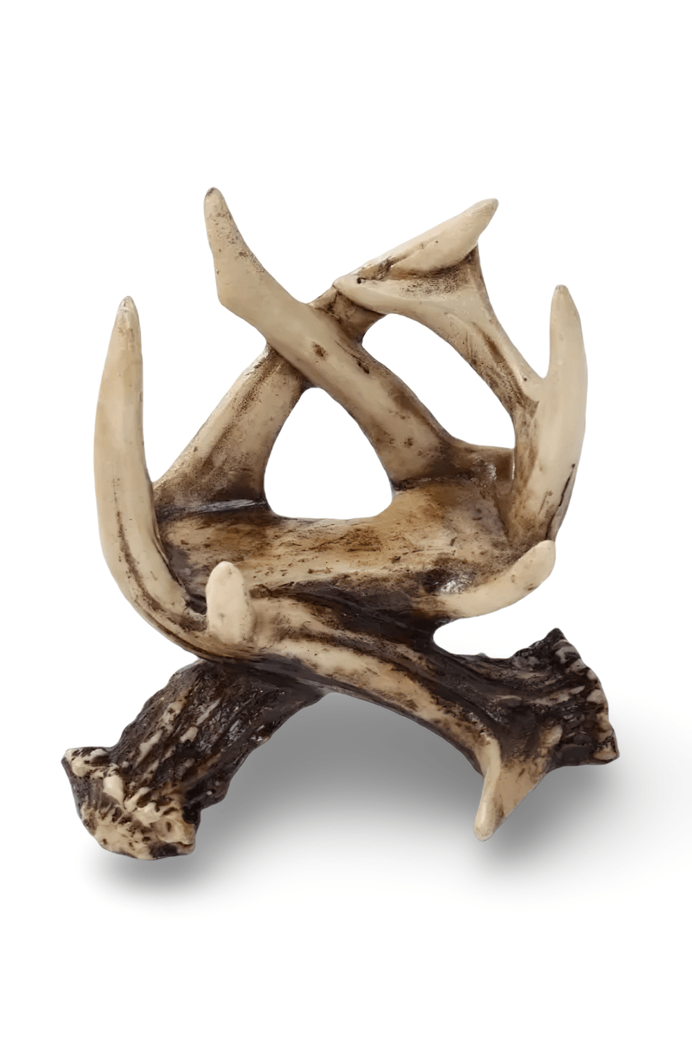 Rustic Antler Candle Holder for Gothic Home Decor showcasing a vintage deer horn design perfect for table decor.