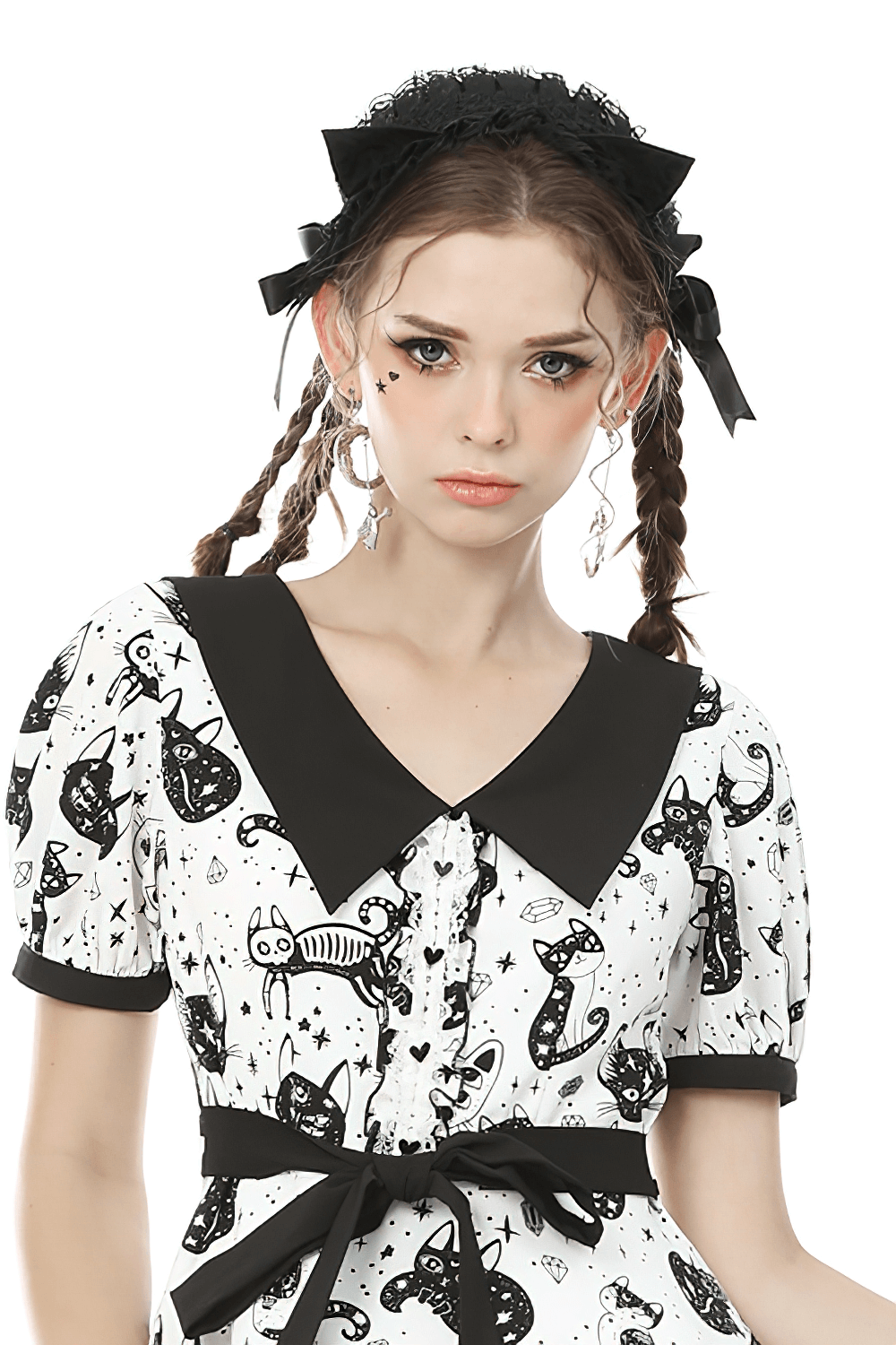 Women's Goth Style Accessories Hats, Gloves, Belts and more