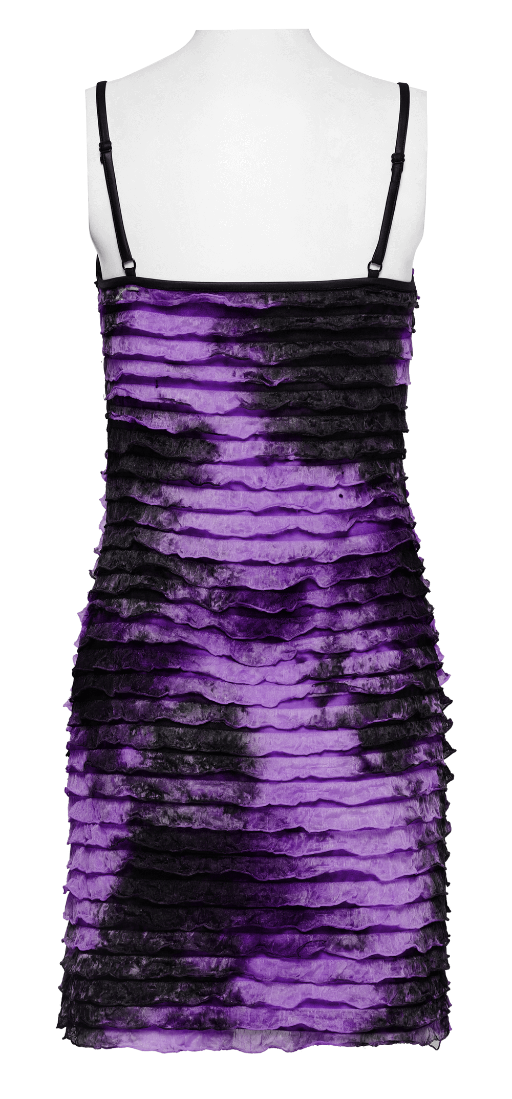 Mini-robe séduisante à cordon de serrage - Punk Rock Vibes