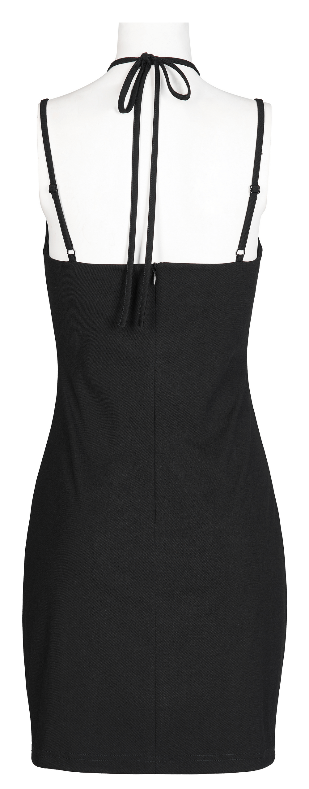Sexy Women's Halter Neck Drawstring Bodycon Mini Dress