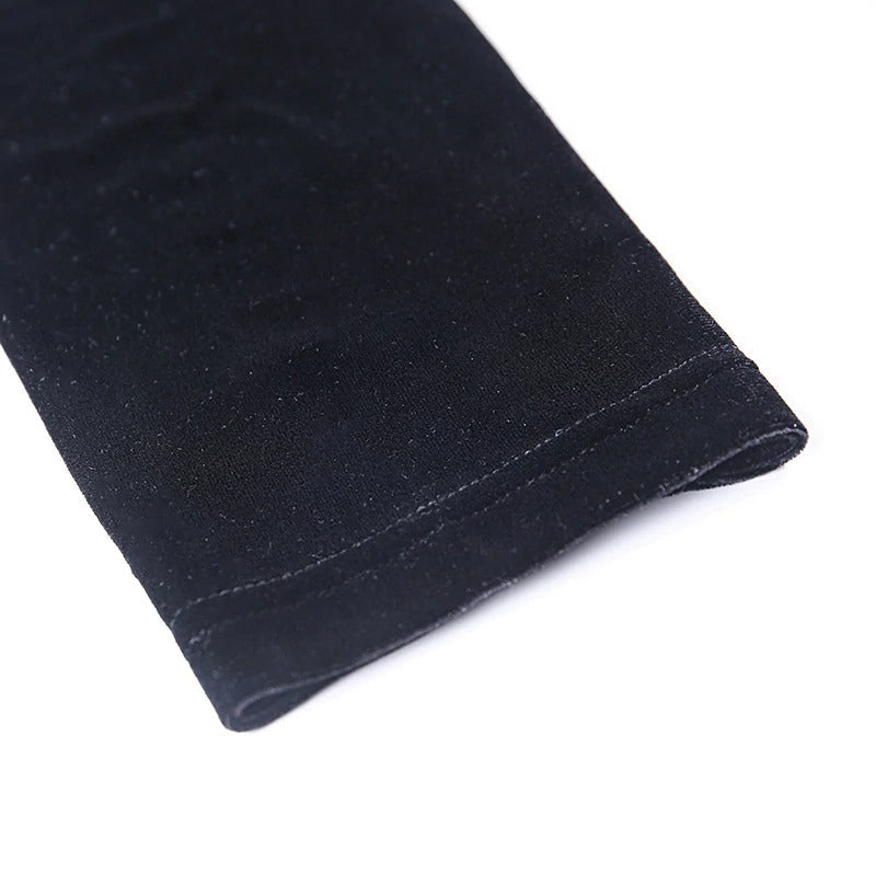 Sexy Women's Velvet Dress / Summer Skinny Slim Dress In Gothic Style - HARD'N'HEAVY