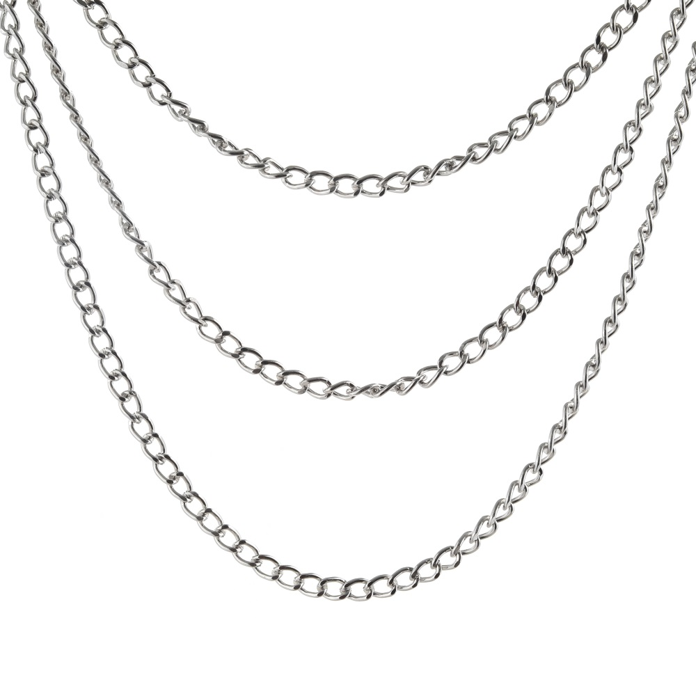 Side Chain for The Pants in Gothic Style / Pentagram Keychains for Men and Women - HARD'N'HEAVY