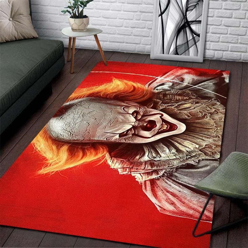 Soft Carpets With Horror Movie Characters Print For Home / Floor Rugs For Movie Lover - HARD'N'HEAVY