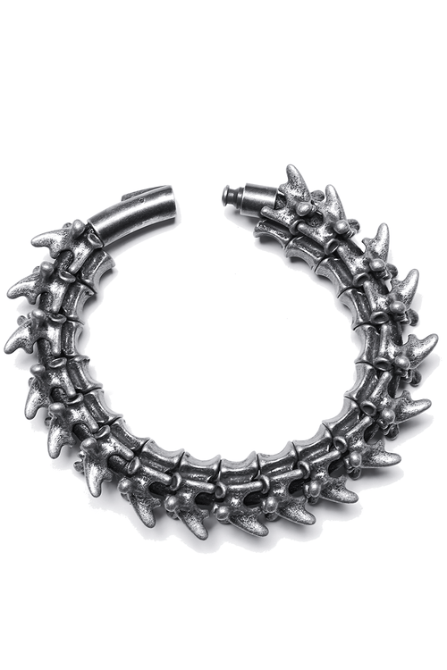 Bracelet en métal orné de pics - Accessoire de mode