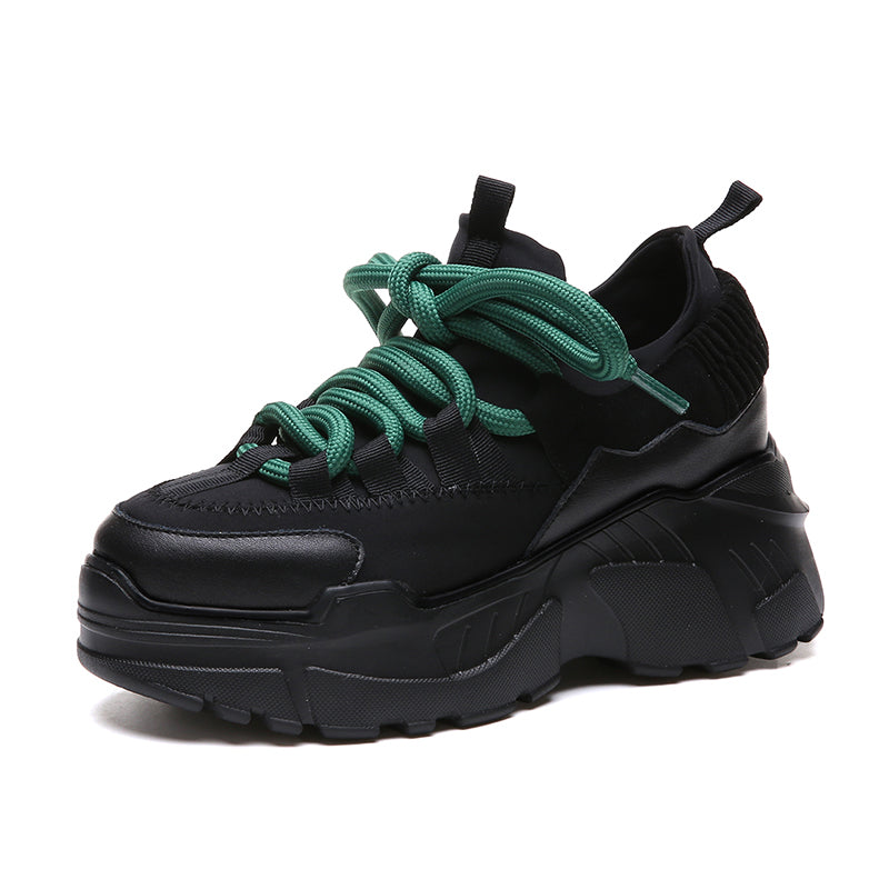 Sports Women's Running Shoes / Female Height Platform Sneakers - HARD'N'HEAVY