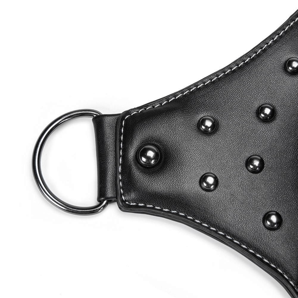 Steampunk Biker Rivets Waist Leg Bag / Unisex Multifunctional Bag - HARD'N'HEAVY
