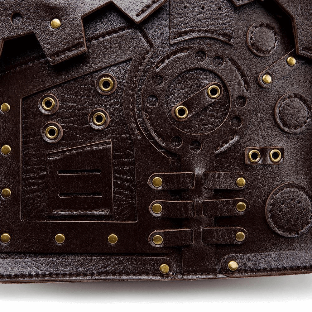 Steampunk Retro Backpack / Vintage Single Shoulder Messenger Bag - HARD'N'HEAVY