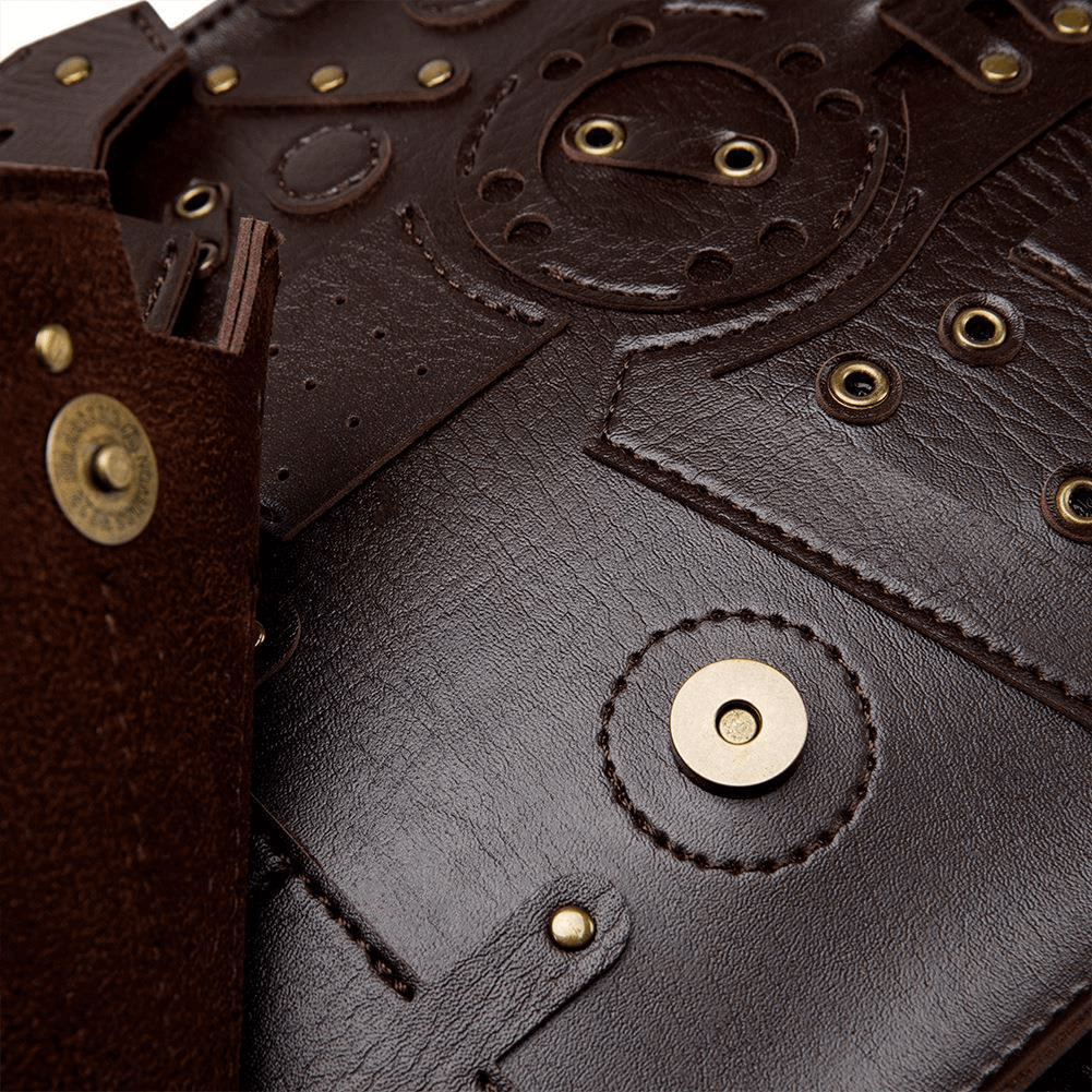 Steampunk Retro Backpack / Vintage Single Shoulder Messenger Bag - HARD'N'HEAVY