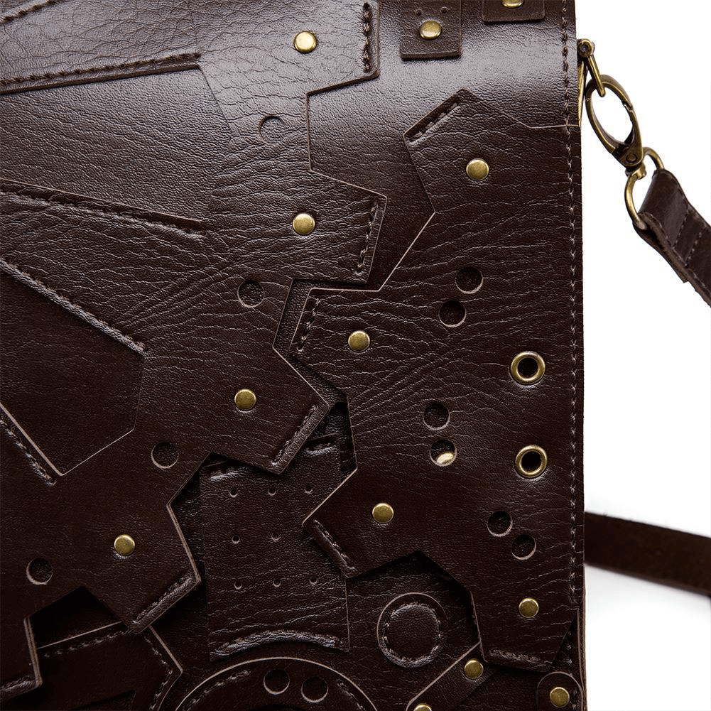 Steampunk Retro Backpack / Vintage Single Shoulder Messenger Bag - HARD'N'HEAVY