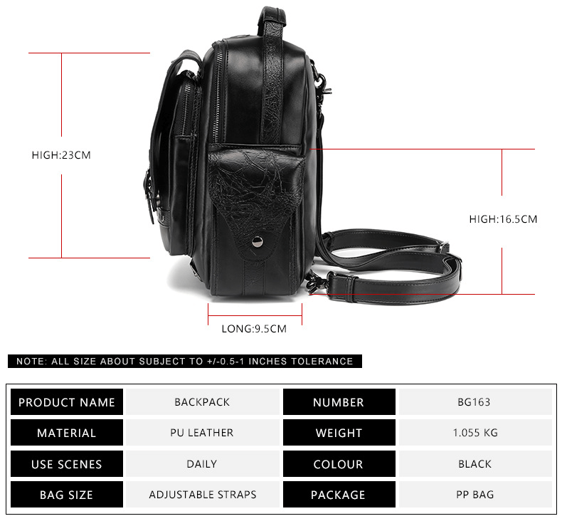 Steampunk Skull Head Rose Embroidered Backpack / Durable Large Capacity Rucksack - HARD'N'HEAVY