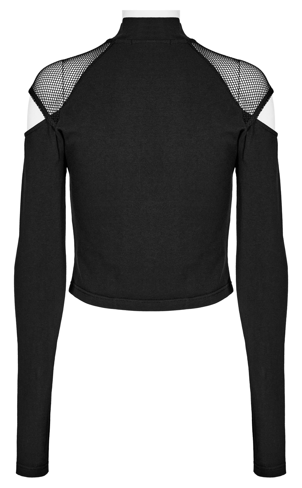 Black Geometric Indie Gal Top