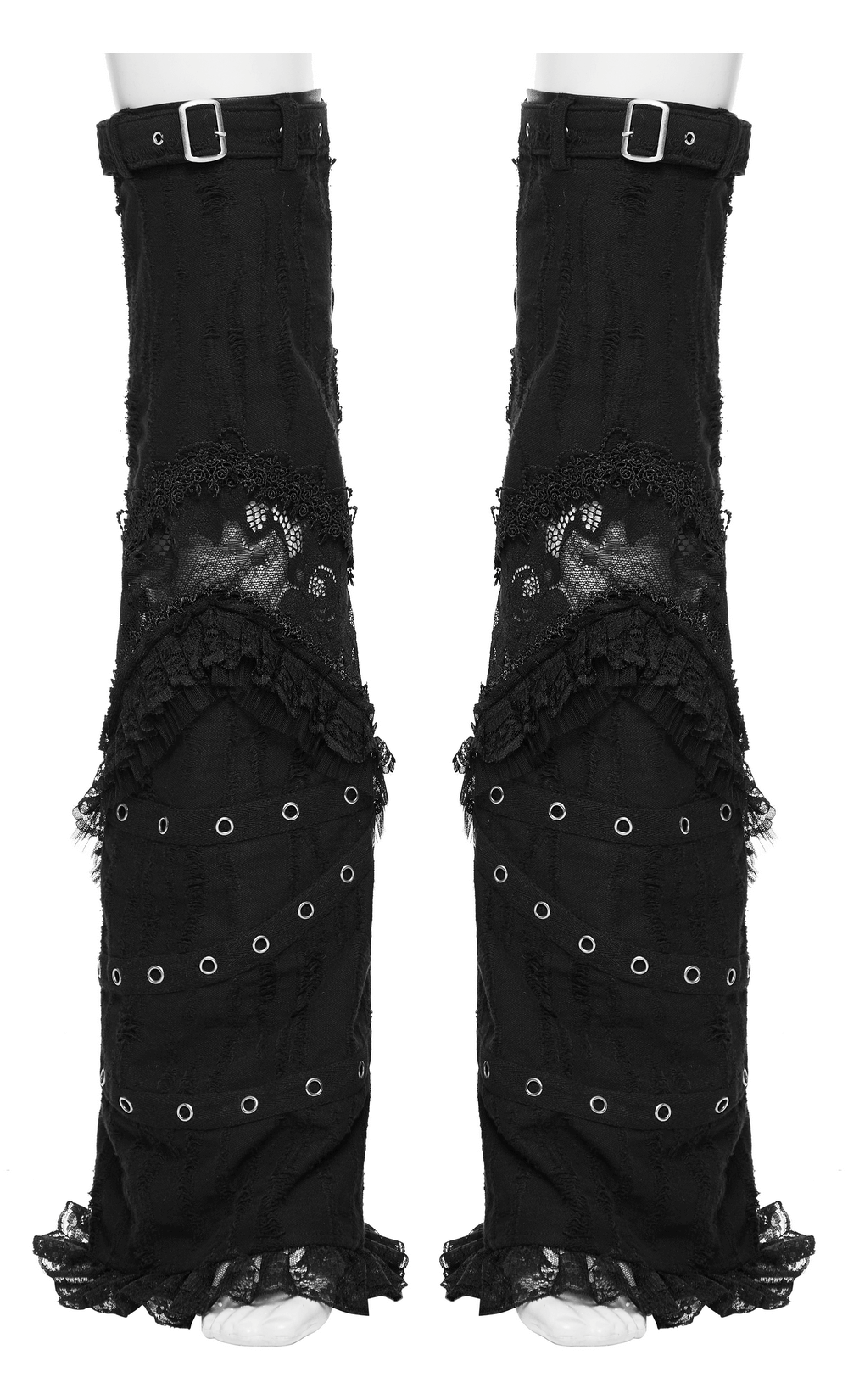 Stylish Gothic Daily Leg Warmers with Elegant Lace