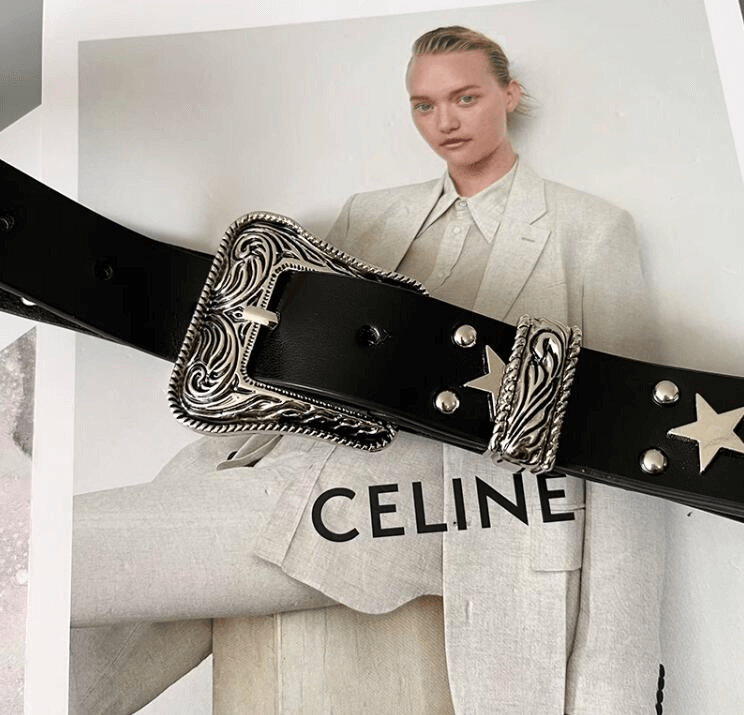 Stylish Star Rivets Belt with Carved Buckle / Unisex All-Match Belts - HARD'N'HEAVY