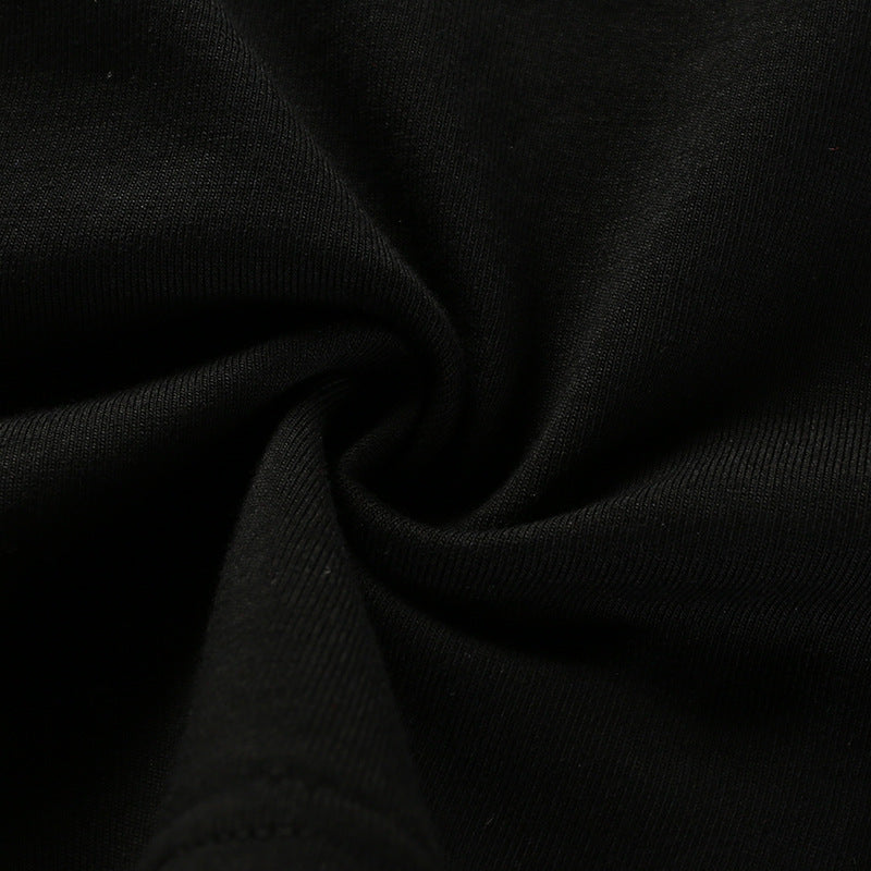 Summer Black Hollow Hanging Neck Tube Crop Top / Women's Fashion Sexy Solid Short Tops - HARD'N'HEAVY