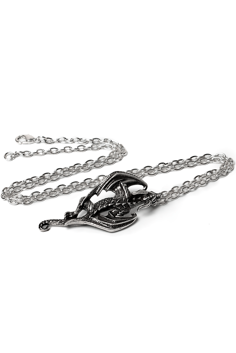 Underworld dragon pendant symbolizing rebirth and strength, perfect for dragon lovers and fans of meaningful jewelry.