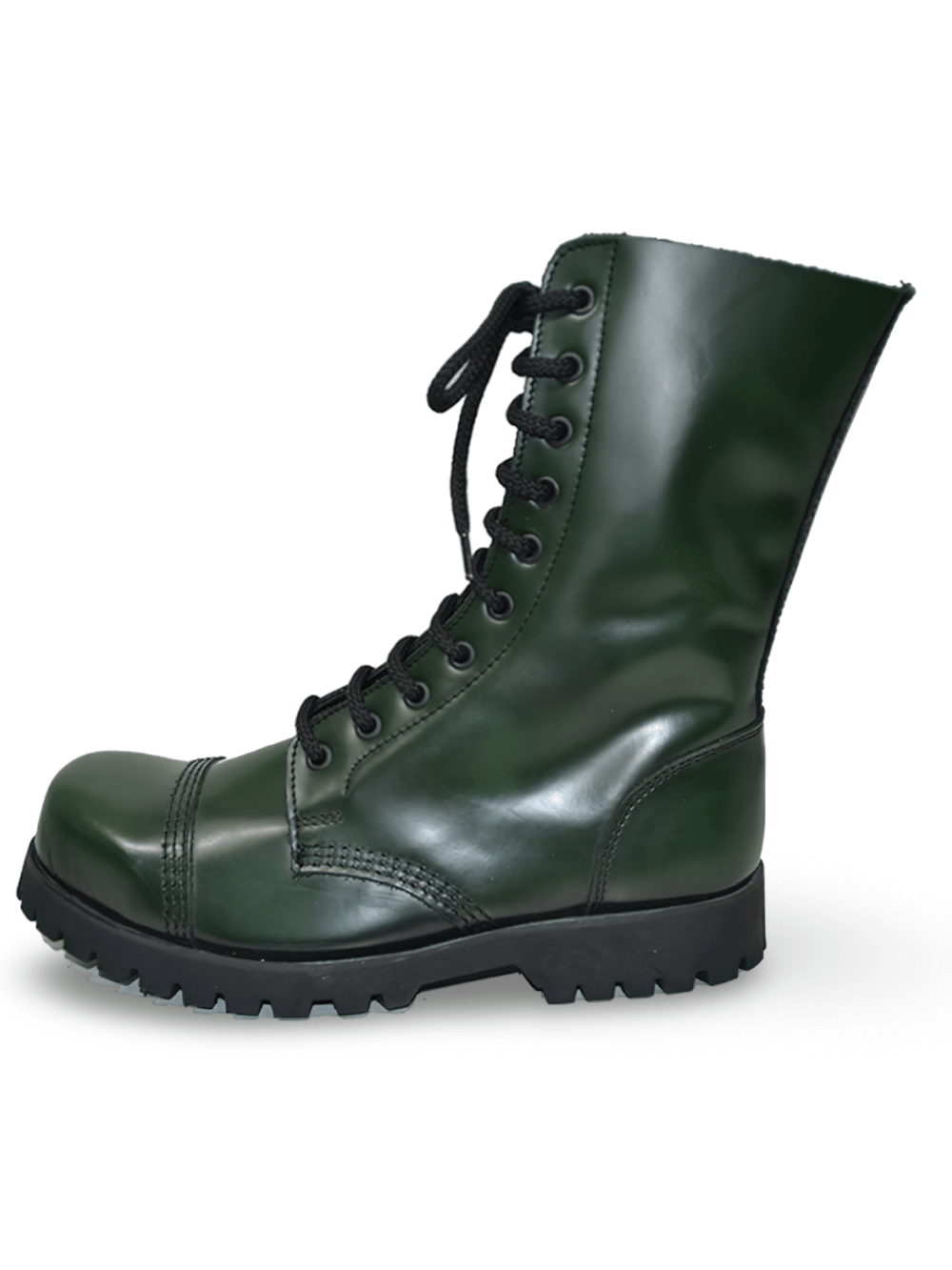 Unisex Military Leather Ranger Boots with Steel Toe