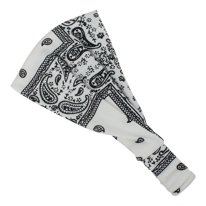 Unisex Retro Style Headband With Pattern / Stylish Bandana / Casual Headwear Accessories - HARD'N'HEAVY