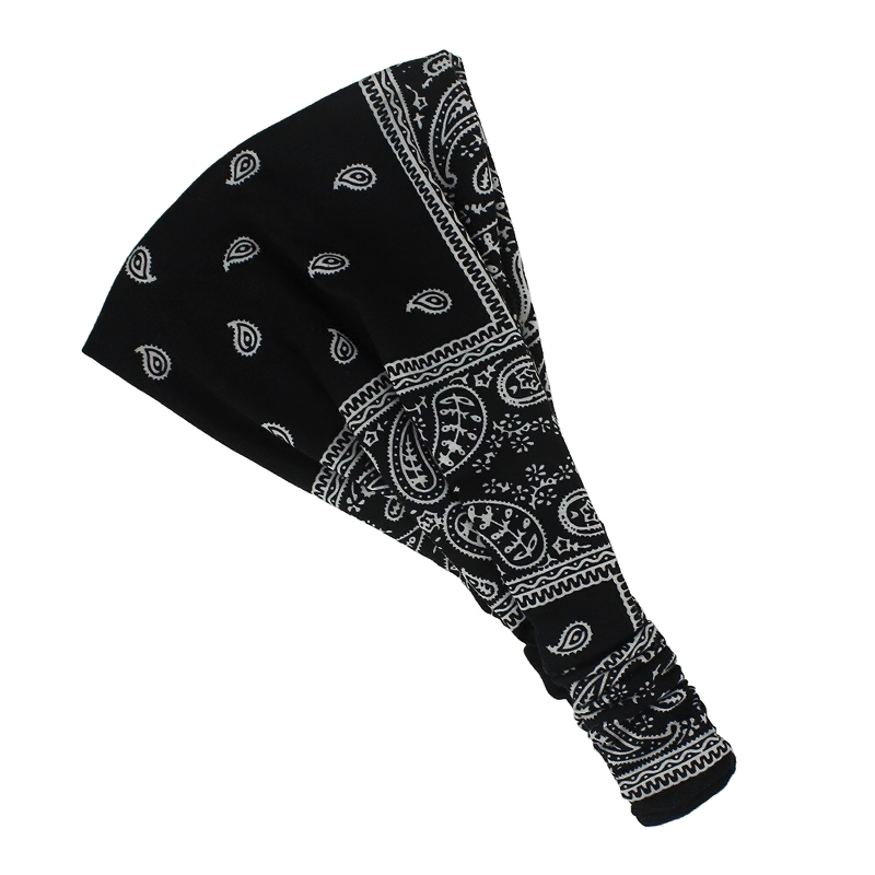Unisex Retro Style Headband With Pattern / Stylish Bandana / Casual Headwear Accessories - HARD'N'HEAVY