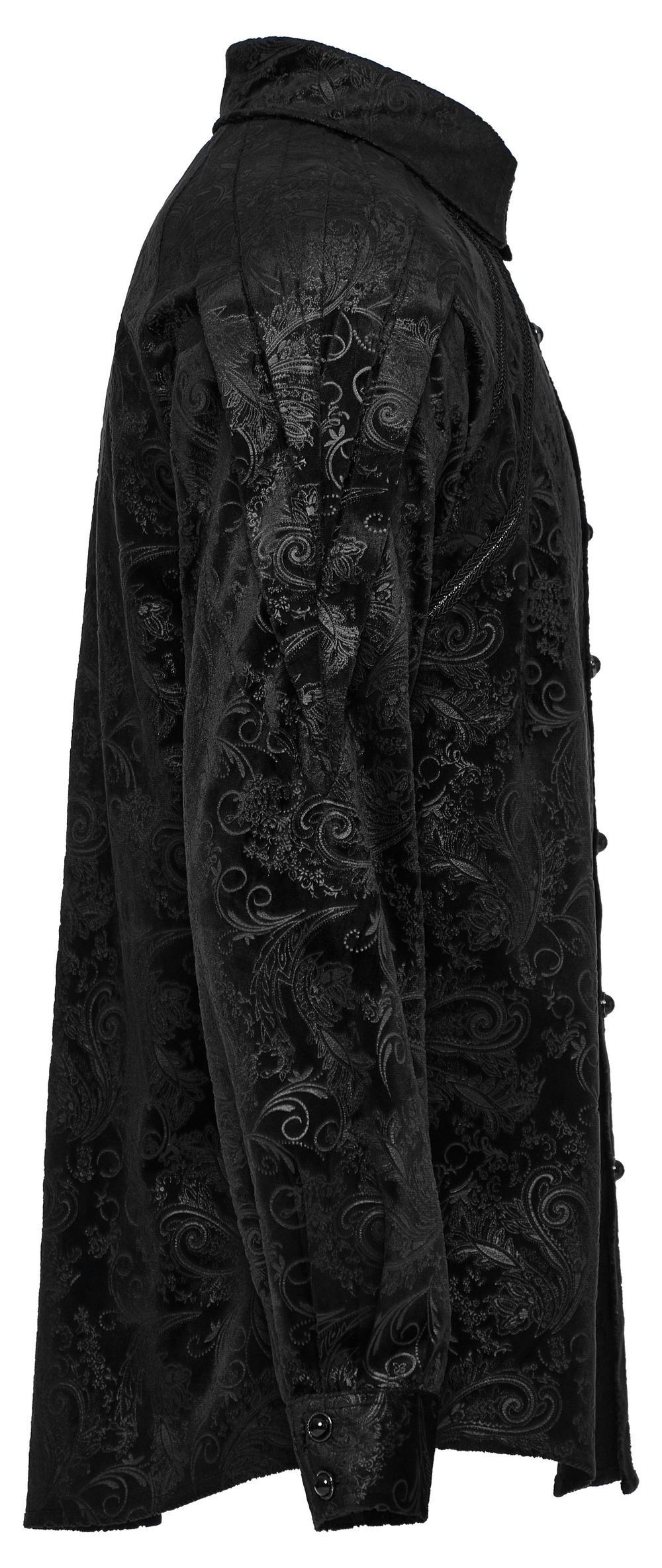 Victorian Gothic Embossed Formal Shirt - HARD'N'HEAVY