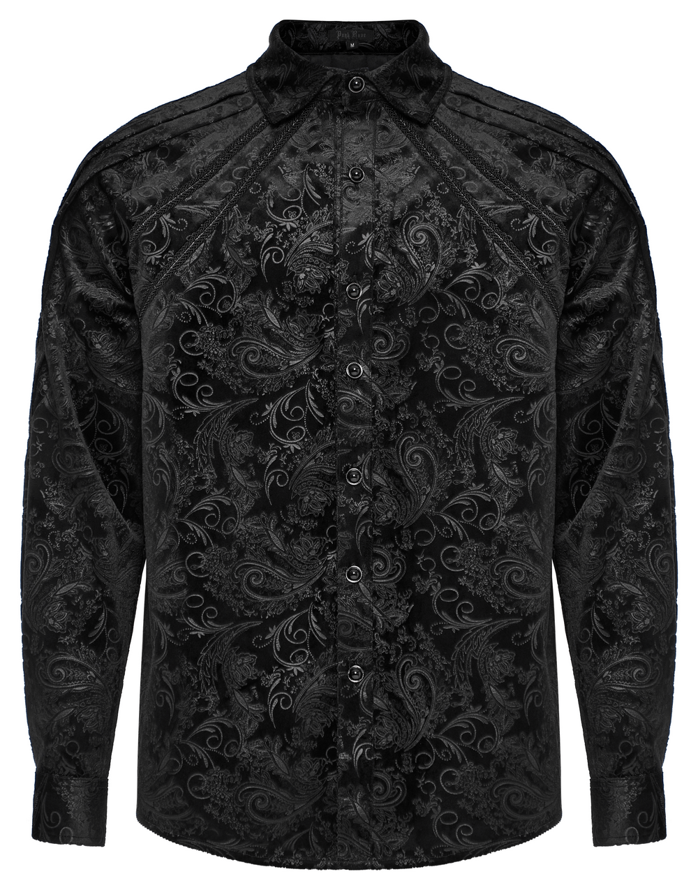 Victorian Gothic Embossed Formal Shirt - HARD'N'HEAVY