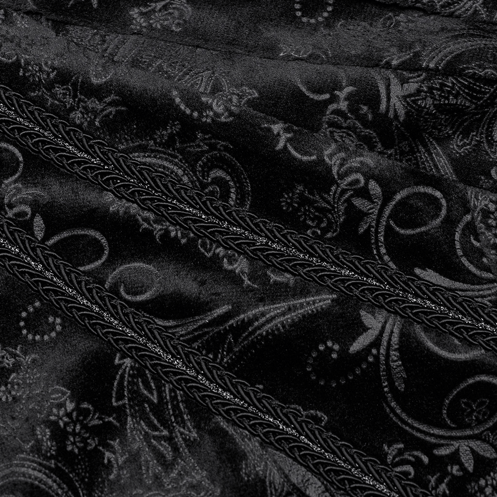 Victorian Gothic Embossed Formal Shirt - HARD'N'HEAVY