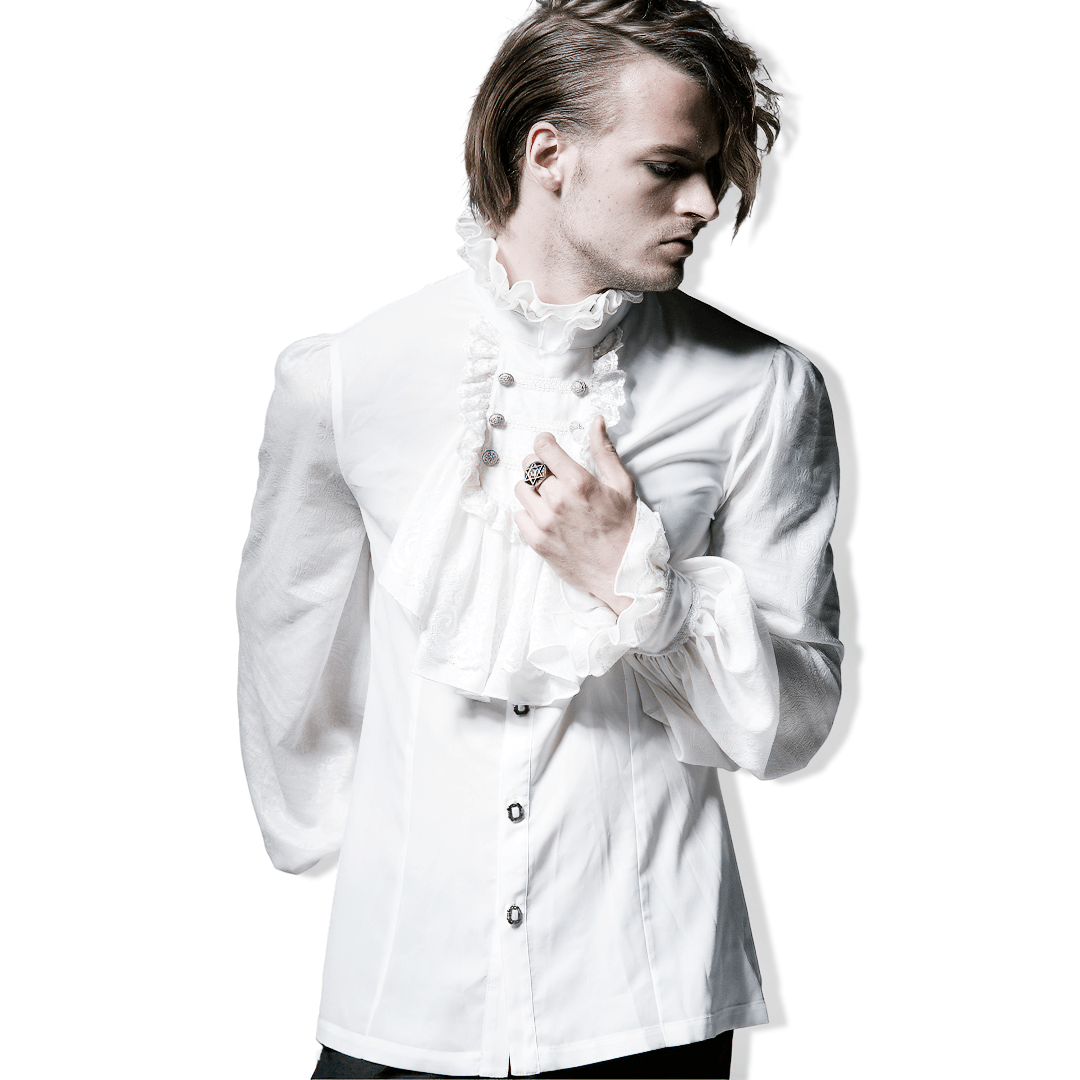 Men's Gothic and Rocker Shirts - Edgy Styles, Unique Designs