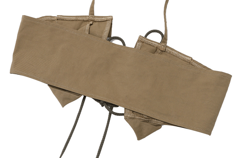 Vintage cross lace-up off-shoulder top for women in taupe, showcasing sexy halter crop design.