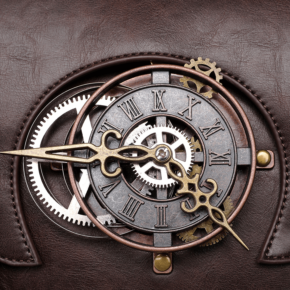 Vintage Steampunk Backpack for Men and Women / Retro Shoulder Bag - HARD'N'HEAVY