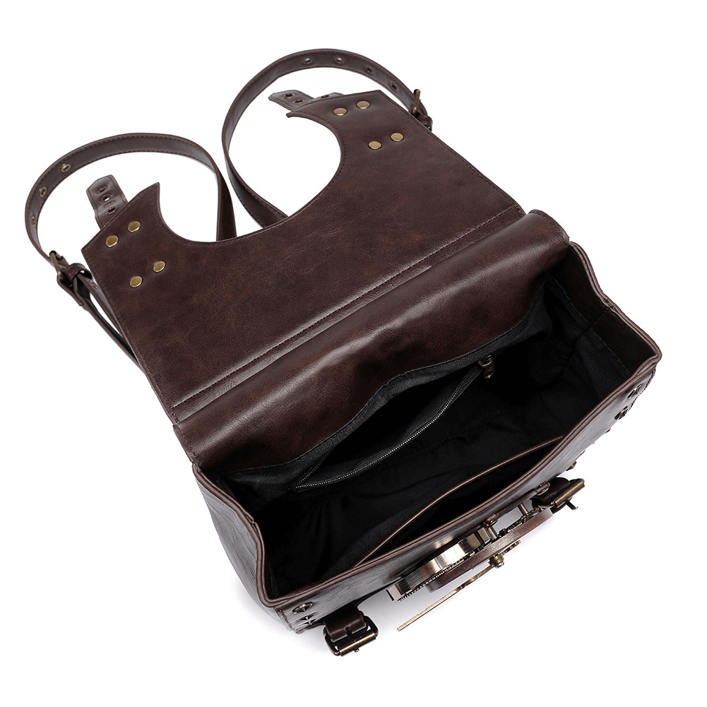 Vintage Steampunk Backpack for Men and Women / Retro Shoulder Bag - HARD'N'HEAVY