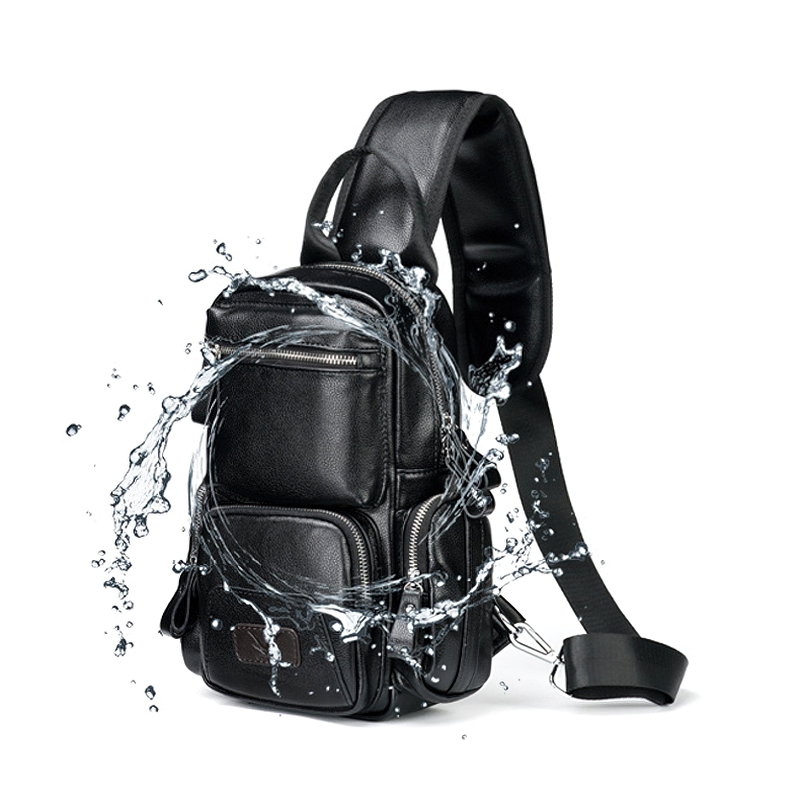 Waterproof Chest Bag / Crossbody Alternative Fashion Bag / rave outfits - HARD'N'HEAVY